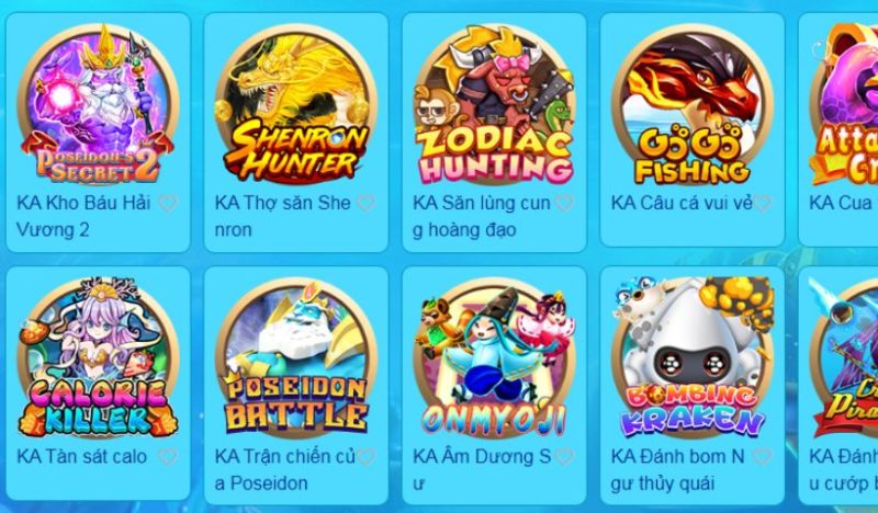 Sảnh game KA mang đến những giây phút thú vị